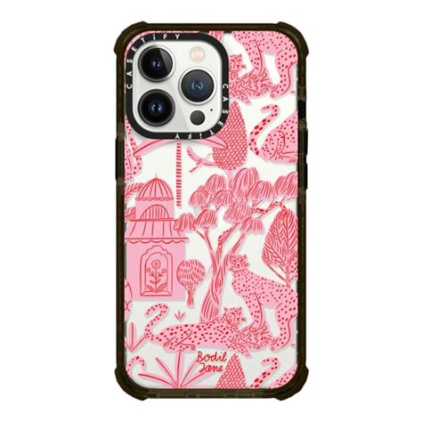 pink cheetah phone case casetify